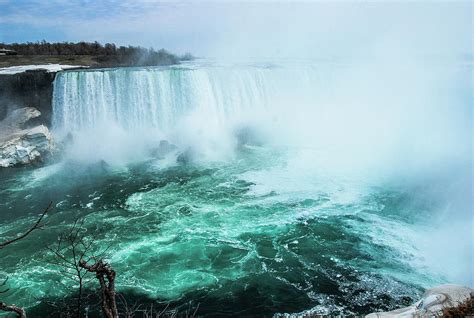 Niagara Falls scenery in winter Photograph by Carl Ning - Fine Art America