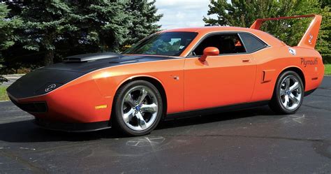 Dodge Challenger-Based Superbird Prototype Pops Up On BaT