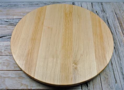 Wood Lazy Susan - Wood Lazy Susan - Maple - Wood Carving - Centerpiece ...