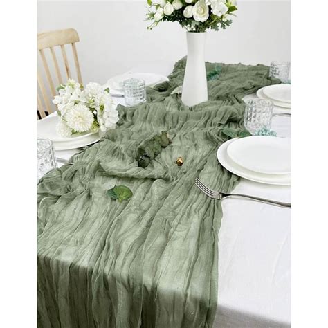 Green Table Runner - Foxy Sweetie NZ