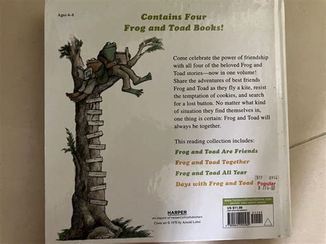 Frog and Toad Storybook Treasury, 興趣及遊戲, 書本 & 文具, 小說 & 故事書 - Carousell