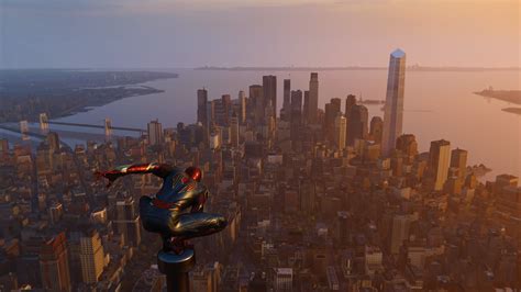 Spiderman Ps4 At City Edge 4k spiderman wallpapers, spiderman ps4 wallpapers, ps games ...