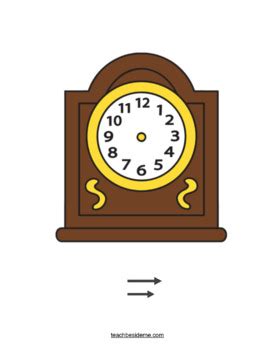 Hickory Dickory Dock Clock Play by Karyn- Teach Beside Me | TpT