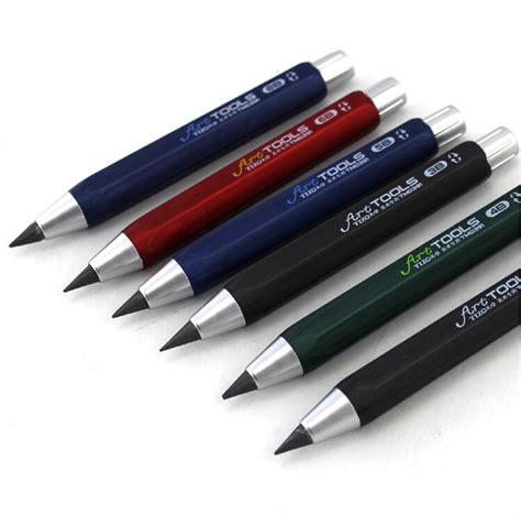 14cm Mechanical Sketching Pencil Art Drawing Pen 6pc A Set 2B,3B,4B,5B,6B,8B | eBay