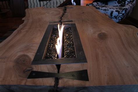 Custom Coffee Table//Fireplace//Industrial Cart by Crafty Naturals | CustomMade.com