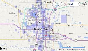 Oklahoma City Neighborhoods Map | Cities And Towns Map