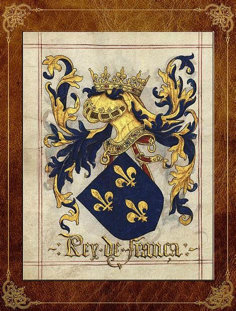 King of France - Medieval Coat of Arms | Heraldry of Past and Present ...