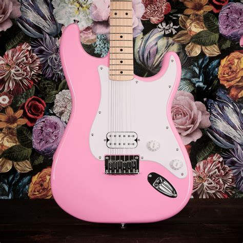 Squier Sonic Stratocaster HT H Electric Guitar in Flash Pink ...