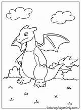Pokemon Mega Charizard X Coloring Page  Free Printable Coloring Pages sketch template