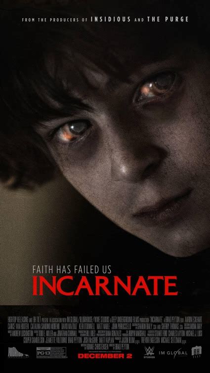 Incarnate Movie Poster (#2 of 3) - IMP Awards