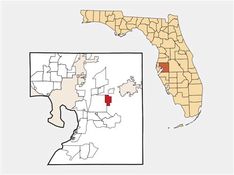 Valrico, FL - Geographic Facts & Maps - MapSof.net