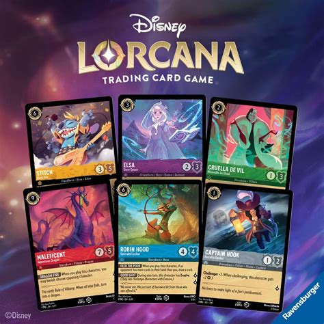 Disney Lorcana Trading Card Game Debuting at D23 Expo with Exclusive ...