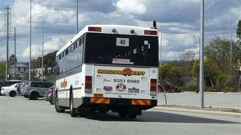 Horizons West Hino CM277K/Custom Coaches 1GVJ437 at Cannington Leisureplex - YouTube