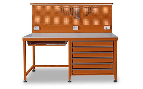 Heavy Duty Steel Tables with Storage for Industrial | Workbench Warehouse