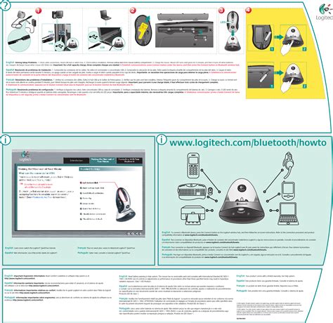 Logitech 201661 Bluetooth Cordless Elite Keyboard User Manual 623059 ...