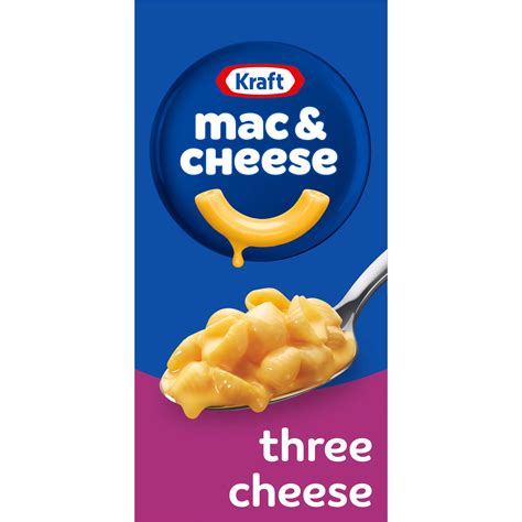 Kraft Three Cheese Macaroni & Cheese Dinner - Shop Pantry Meals at H-E-B