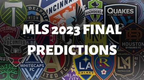 MLS Final Predictions for 2023 Season! - YouTube