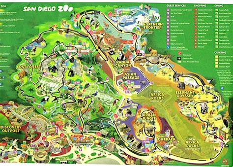 San Diego Zoo, San Diego, CA - California Beaches