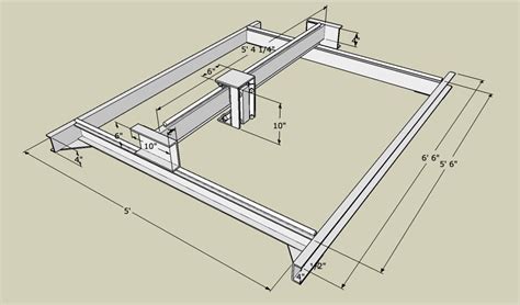 3 Axis CNC Router - 60"x60"x5" - JunkBot Router Table Plans, Cnc Router ...