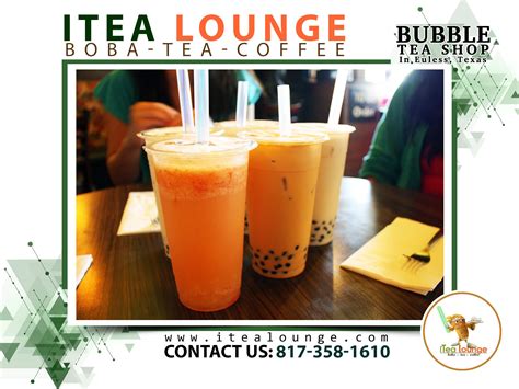 iTea Lounge provides the best tasting and highest quality products that are made from premium ...