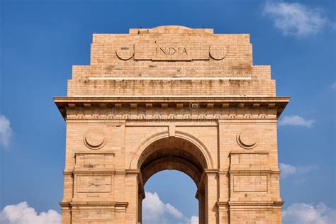 India Gate War Memorial in New Delhi, India Editorial Photography ...