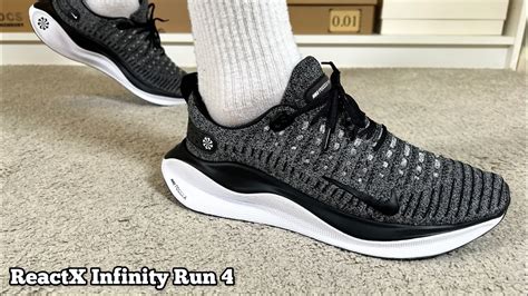 Nike ReactX Infinity Run 4 Review& On foot - YouTube