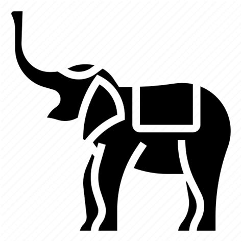 Animal, elephant, safari, thailand icon