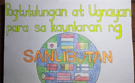 Globalisasyon Poster Slogan About Globalization Pagsabay Sa | The Best ...