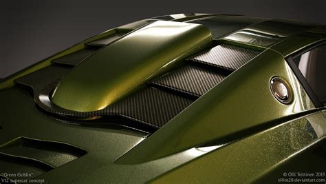 V12 supercar concept - Green Goblin - 2 by ollite20 on DeviantArt