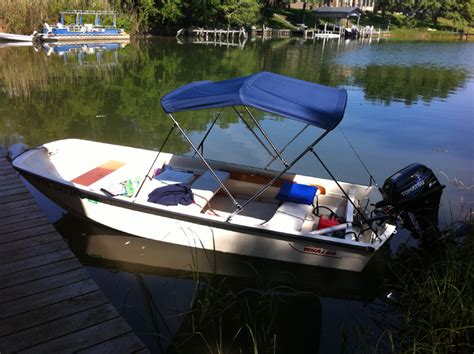 Boston Whaler 13 15 17 Bimini Top Installation and Review – Boston ...