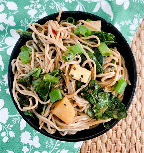 Spicy Sesame Soba with Kohlrabi – Coconut & Lime