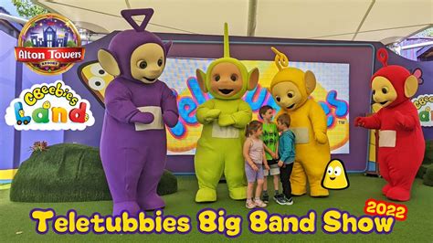 Teletubbies Big Band Live Show at CBeebies Land Alton Towers (May 2022 ...