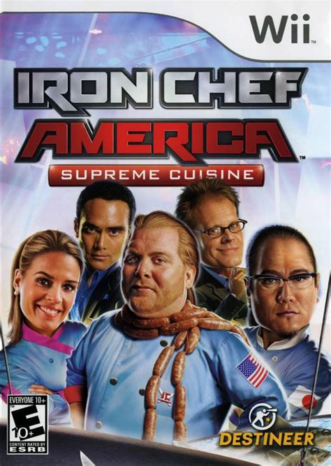 Iron Chef America- Supreme Cuisine (USA) Wii ISO