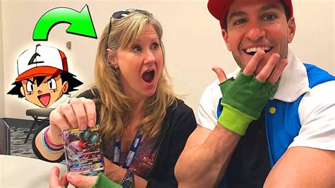 The ORIGINAL VOICE ACTOR OF ASH KETCHUM Opens Pokemon Cards With Me! - YouTube