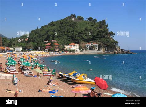 Montenegro Petrovac beach Stock Photo: 49823124 - Alamy