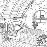 Bedroom Coloring Pages  Free & Printable sketch template