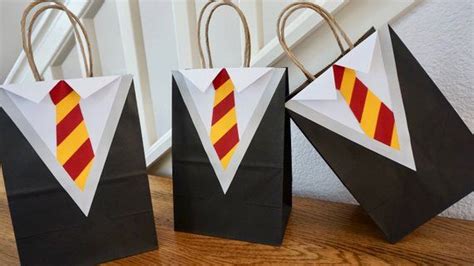 Harry Potter (Set of 10) Favor Gift Bags, Harry Potter Themed Party ...