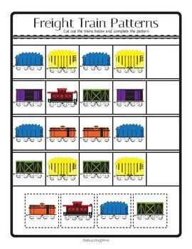 Book Study - Freight Train by Donald Crews by The Buzzling B-Hive