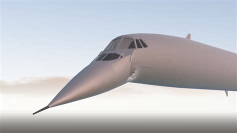 SimplePlanes | Concorde Droop Nose