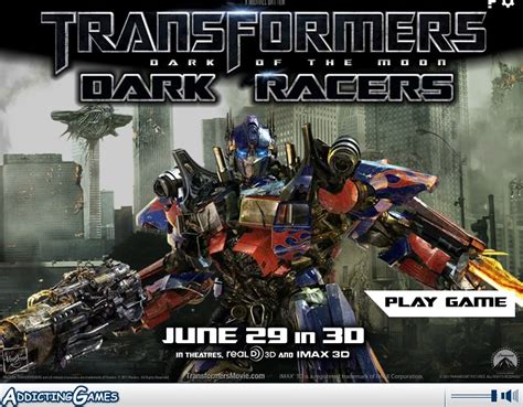 Transformers: Dark Of The Moon Game By AddictingGames - Transformers ...