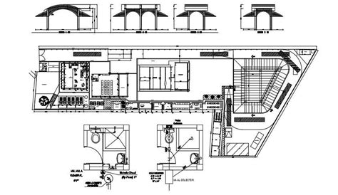 Building design in AutoCAD file - Cadbull