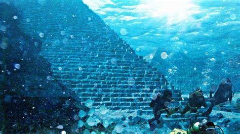 Two Giant Underwater Crystal Pyramids Discovered In The Center Of The ...