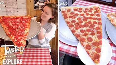 We Tried The Biggest Pizza Slice In The World | Episode 5 | Twisted ...