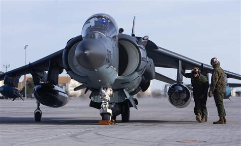 Before the F-35B Lightning II, the AV-8B Harriers were the best VTOL ...