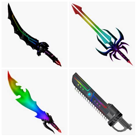 Bundle | MM2 [Chroma Knives Set] - In-Game Items - Gameflip