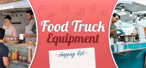 Essential Food Truck Equipment Shopping List– Chef's Deal