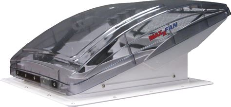 MaxxAir MaxxFan Deluxe Remote Control Roof Fan Vent - Tinted Lid