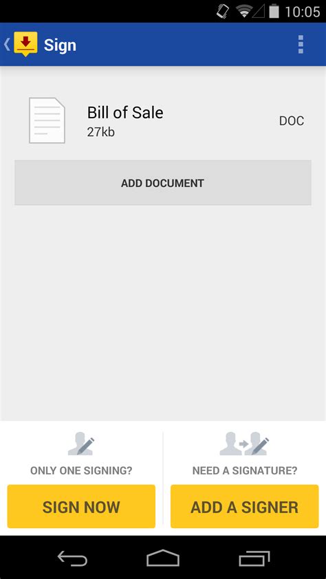 DocuSign - Android - English - Evernote App Center