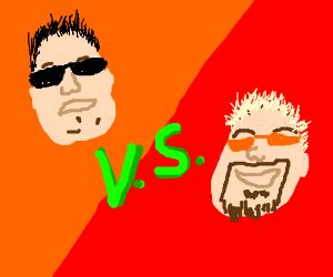 Steve Harwell vs. Guy Fieri - Drawception