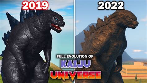 Evolution of Kaiju Universe - YouTube